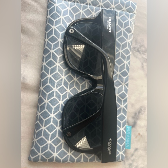 Coach Sienna Prescription Black Sunglasses with non-matching case - Picture 3 of 12